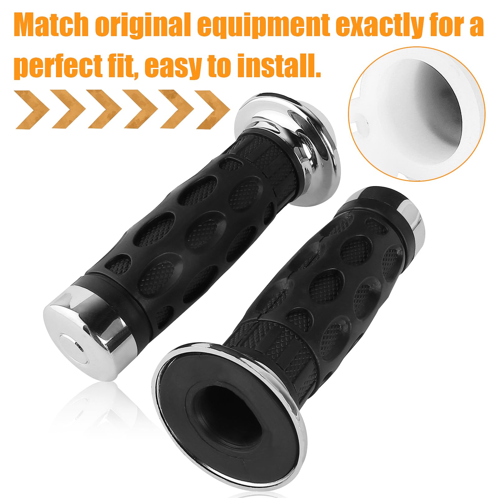 Qちゅーぶ Amazon | QAZAKY 7/8 インチ 22 ミリメートルハンドルバーグリップ